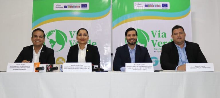 Mipymes bolivianas alcanzan intenciones de negocios por casi $us 4 millones para exportar a la Unión Europea