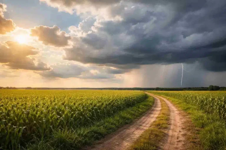 Semana de calor extremo y cambio de tiempo con lluvias y sur