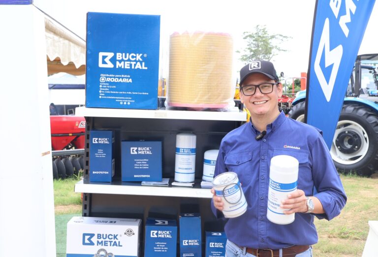 Rodaria presentó en Exposoya la línea Buck Metal, su nueva propuesta de repuestos para camiones y semirremolques