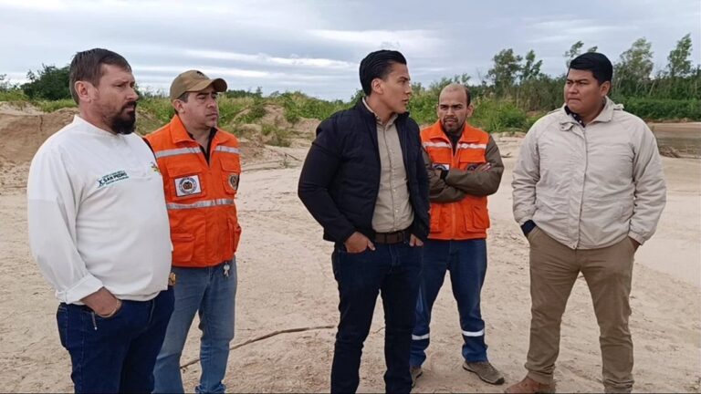 Reportan 15.000 hectáreas de cultivos agrícolas afectados en San Pedro, por el cambio del curso del río